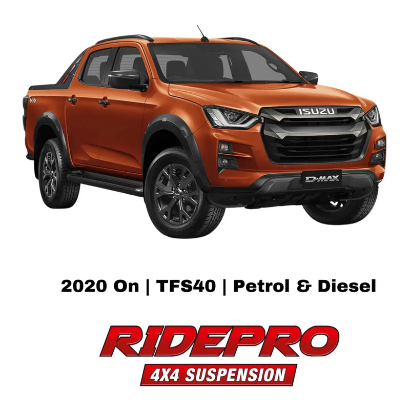RidePro 4x4 Suspension Lift Kit to suit Isuzu D-Max | 2020-On