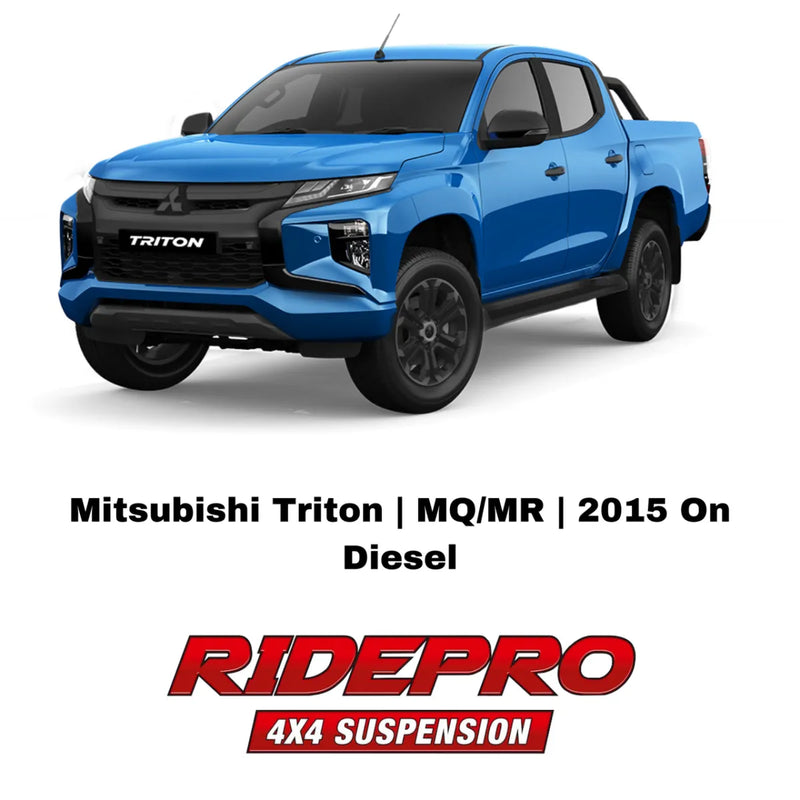 RidePro 4x4 Suspension Lift Kit to suit Mitsubishi Triton MQ/MR | 2015-On