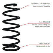 RidePro 4x4 Suspension Lift Kit to suit Toyota Hilux Dual / Extra Cab | 10/2015-On