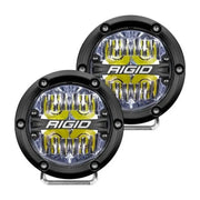 Rigid Industries 360 Series 4’’ LED Off Road Drive Optic Lights with Backlight White