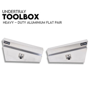 Under Tray Tool Underbody Pair Set 900mm Aluminium - Tools > Tools Storage