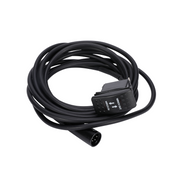 Black extension cable with connectors for Runva 11XP Premium Red Edition Winch
