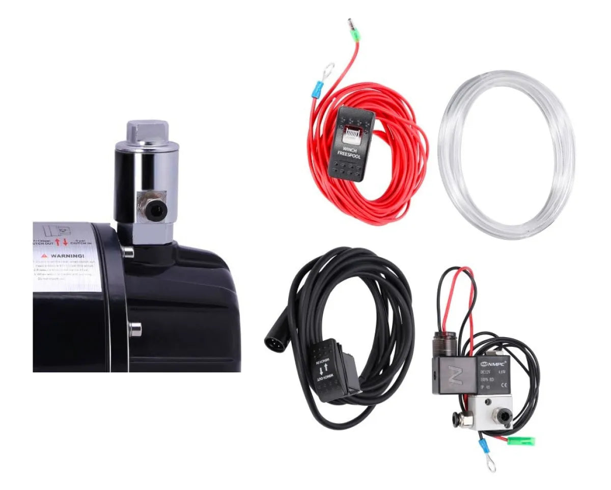 Runva 11XP Red Edition and EWB9500-Q EVO Air Clutch Bundle — 4x4 Down Under