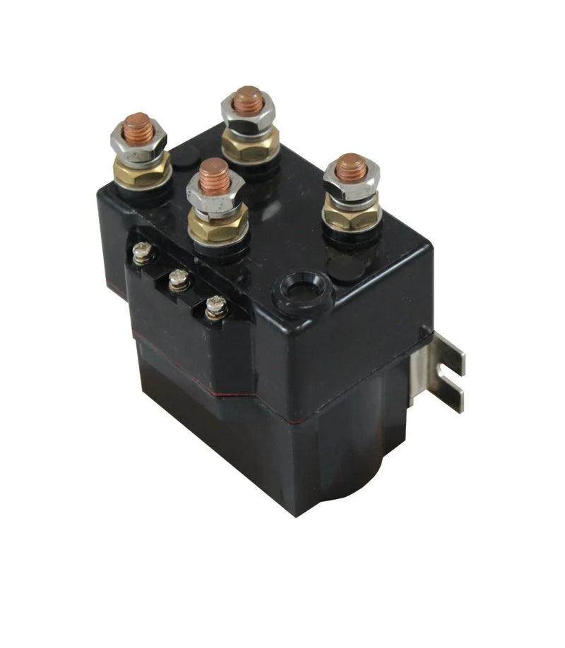 Electrical relay contactor with four terminals for Runva 12V 24V 600A Winch Solenoid