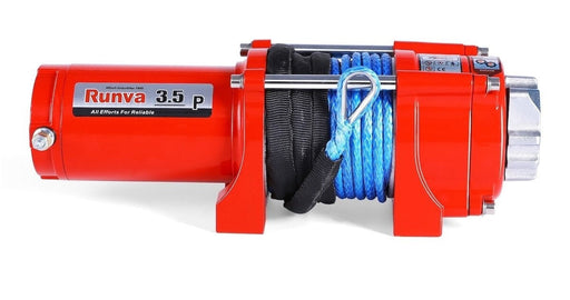Runva 3.5P 12V Winch with Synthetic Rope - ATV Winch