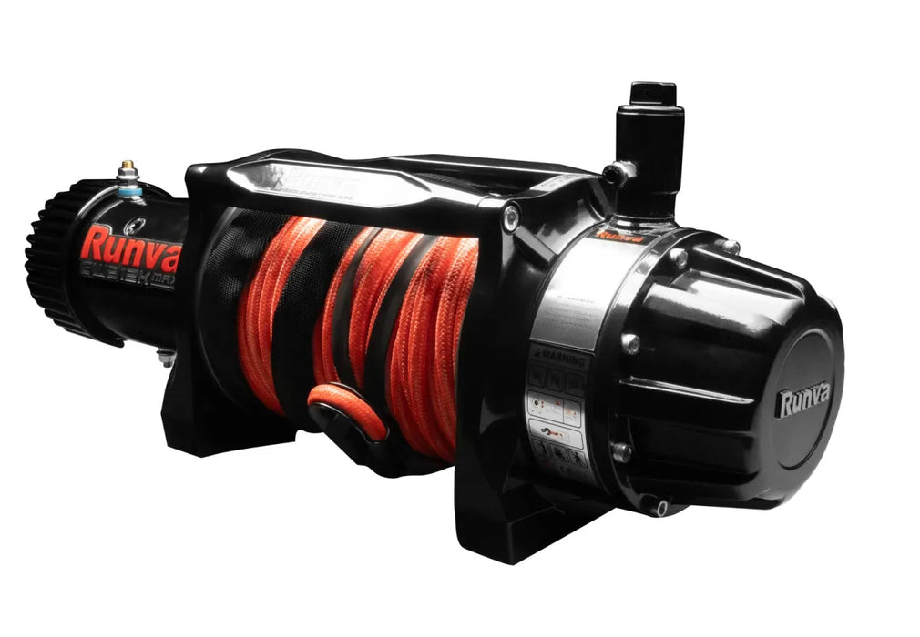 Runva EWB12K MAX 12V Winch with Armortech Synthetic Rope