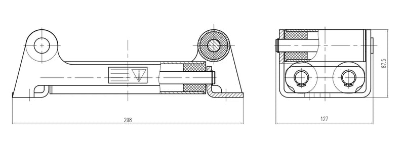 Runva Stainless Steel Roller Fairlead