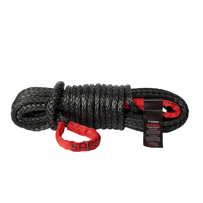 Saber Offroad 13.2T Black SaberPro Winch Extension Rope | 20M