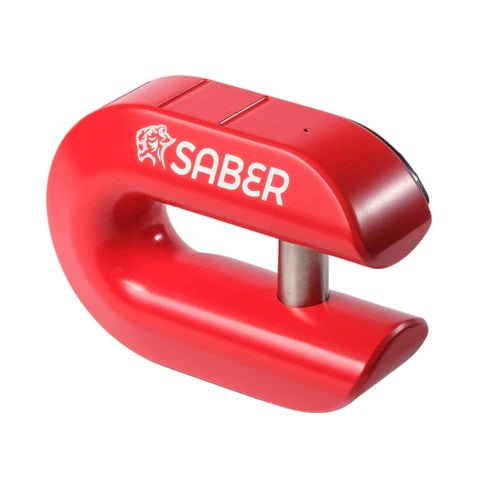 Saber Offroad 7075 Alloy Winch Shackle - Cerakote Red - Recovery Gear
