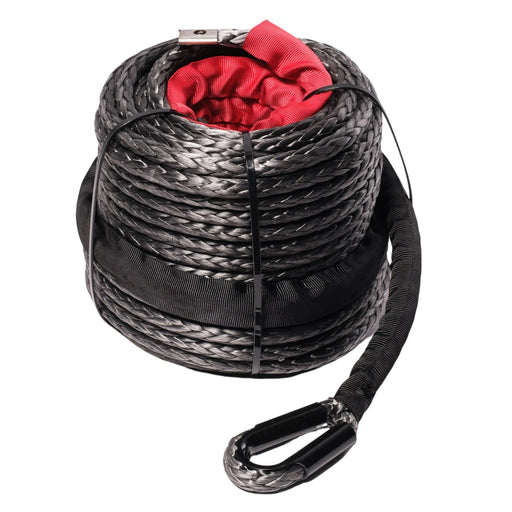 Saber Offroad 9.5T SaberPro Single Braided Winch Rope | 30M Black - Rope/Cable