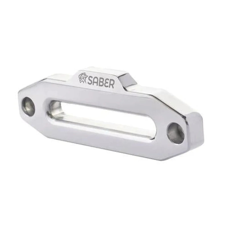 Saber Offroad Aluminium Standard Hawse Fairlead - Cerakote | Polished Alloy