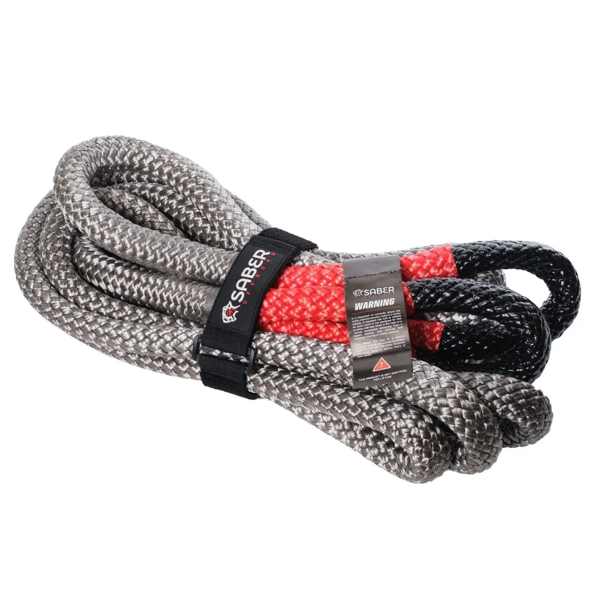 Saber Offroad Kinetic Recovery Rope with Bag | 12.5T x 9M — 4x4 Down Under