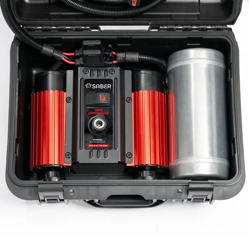 Saber Offroad Select Series Twin Air Compressor Bundle Kit
