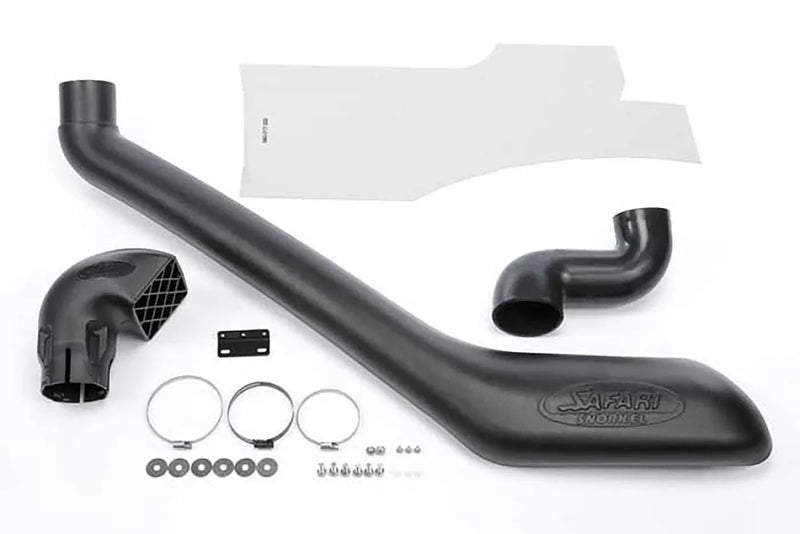 Vehicle snorkel exhaust system with installation parts for Nissan Navara D22 SS726HF