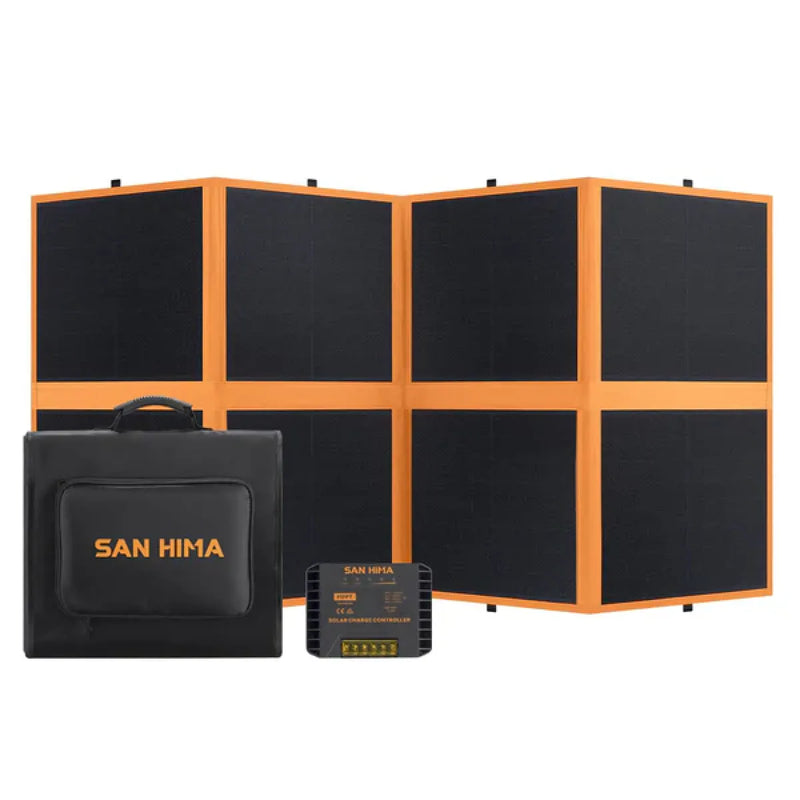 San Hima 12V 260W Foldable Solar Blanket Kit