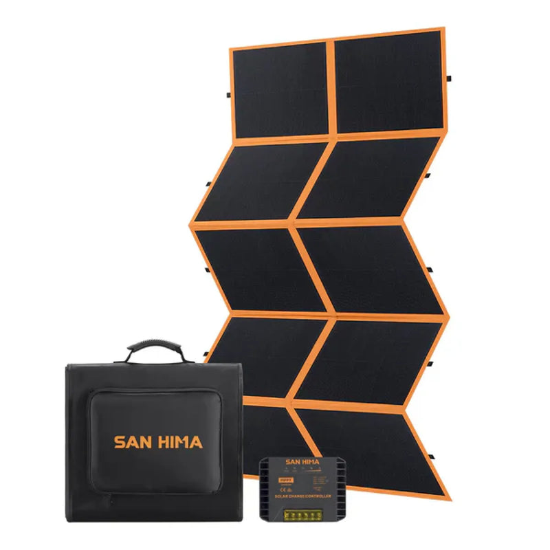 San Hima 12V 360W Foldable Solar Blanket Kit