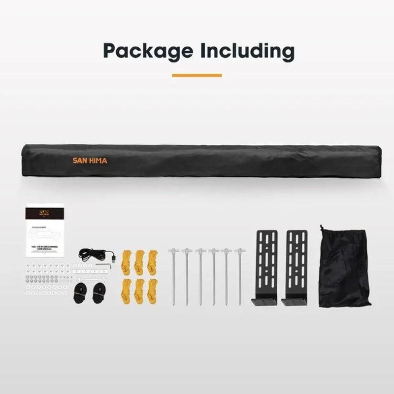 San Hima 180 Degree Free Standing Awning