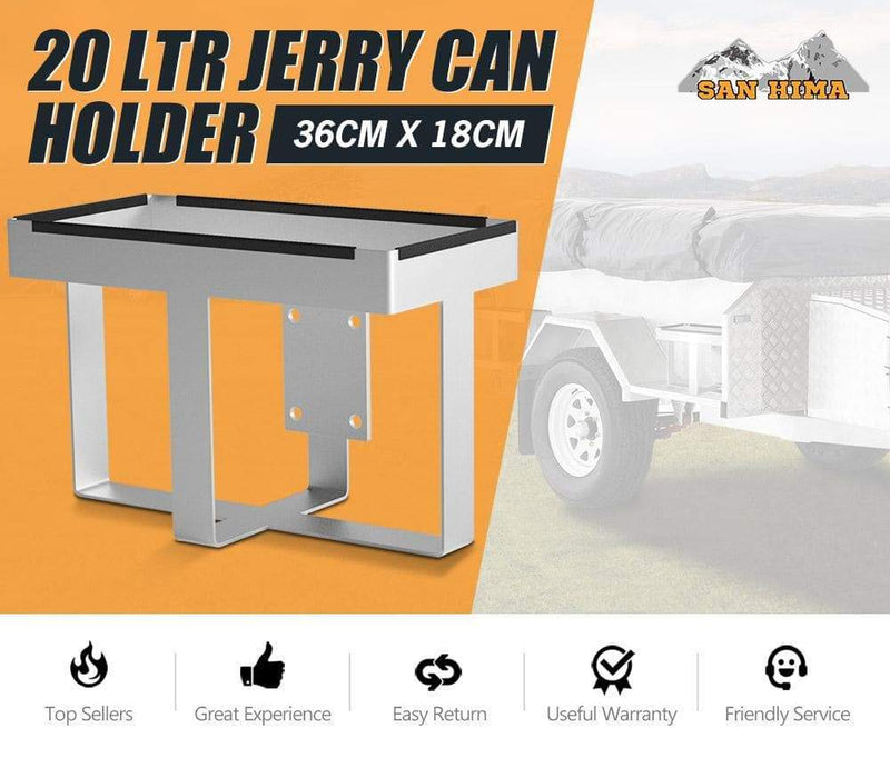 San Hima hot-dip galvanized steel 20L jerry can holder for secure mounting