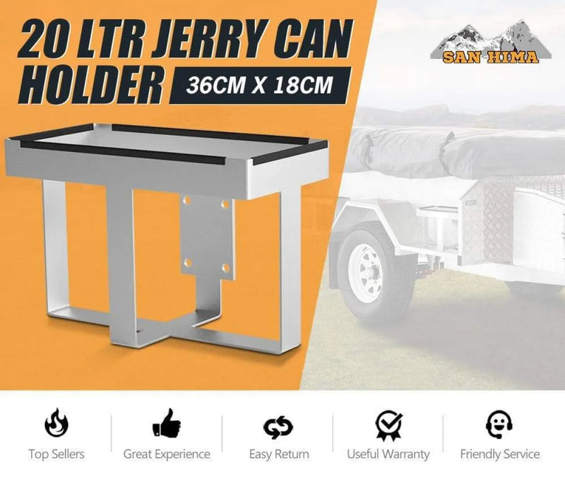 San Hima hot-dip galvanized steel 20L jerry can holder for secure mounting