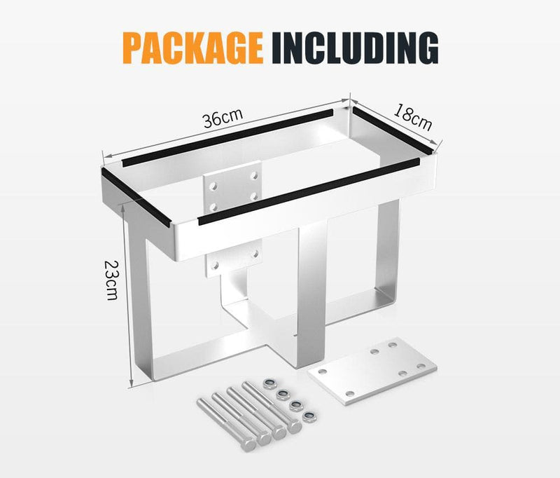 San Hima wall-mounted folding shelf bracket with hot-dip galvanized galvanized steel hardware