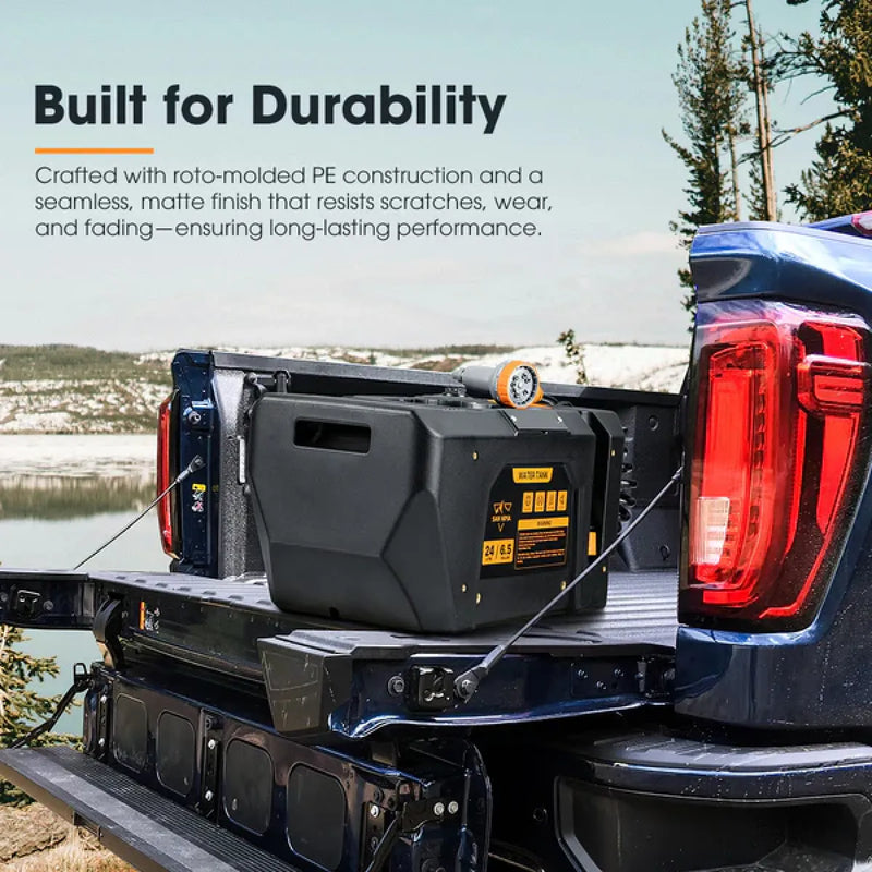 San Hima 24L Portable Water Tank with Electric Pump