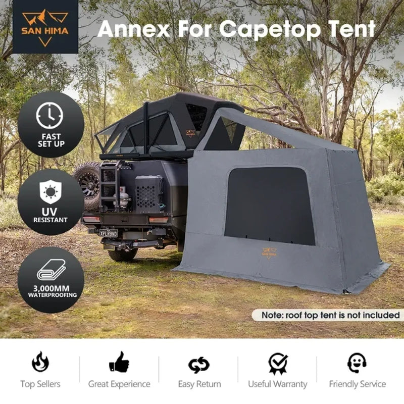 San Hima 5 Man Rooftop Tent Extension | Annex ONLY