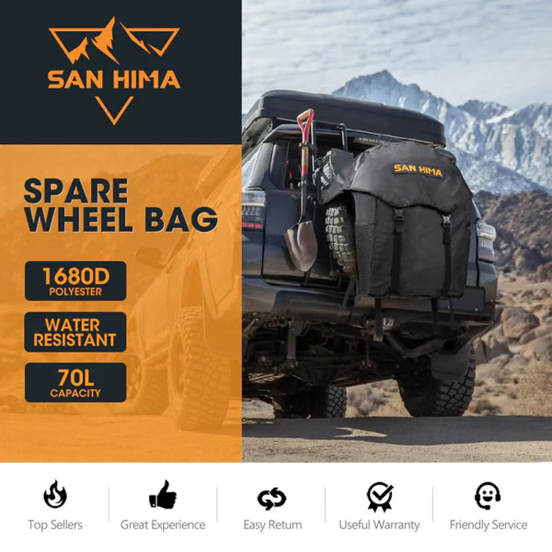 San Hima 70L Spare Wheel Storage Bag