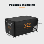 San Hima 75L or 95L Insulated Fridge Freezer Cover with Zip Opening - 75L