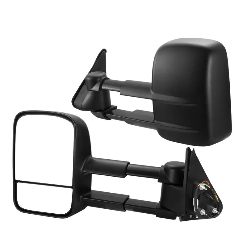 Extendable towing mirrors for Nissan Patrol GU Y61 1997-2016, compatible with Patrol GU Y61