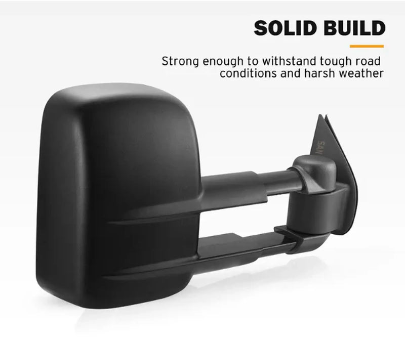 San Hima Gen 1 Extendable Towing Mirrors for Ford Ranger (2009-2011)