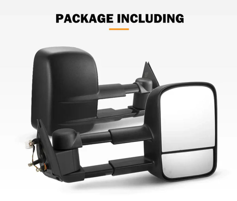 San Hima Gen 1 Extendable Towing Mirrors for Ford Ranger (2009-2011)