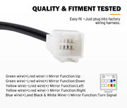 San Hima Gen 1 Towing Extendable Side Mirrors for Holden Colorado and Isuzu