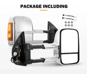 San Hima Gen 1 Towing Extendable Side Mirrors for Holden Colorado and Isuzu