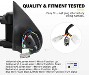 San Hima Extendable Towing Side Mirrors Gen 1 for Holden Colorado Rodeo Isuzu D-Max