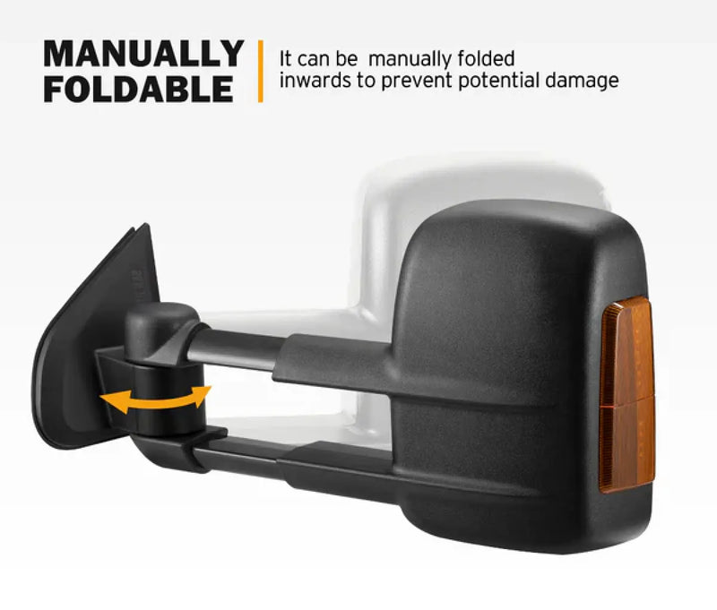 San Hima Gen 1 Extendable Towing Mirrors For Isuzu and Mazda