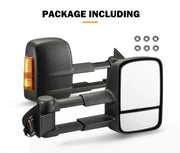 San Hima Gen 1 Extendable Towing Mirrors for Jeep Grand Cherokee (2010-Current)