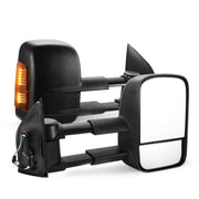 San Hima Gen 1 Extendable Towing Side Mirrors for Nissan Navarra and Pathfinder