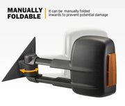 San Hima Gen 1 Extendable Towing Mirrors for Nissan Patrol Y62 (2013-Current)