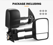 San Hima Gen 1 Extendable Towing Mirrors for Volkswagen Amarok (2009-2023)