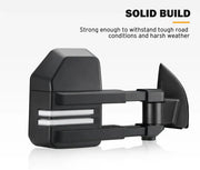 San Hima Gen 2 Extendable Towing Mirrors for Ford Ranger | Wildtrak
