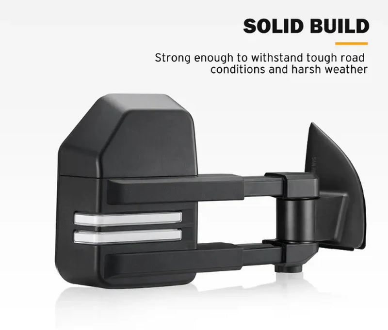 San Hima Gen 2 Extendable Towing Mirrors for Ford Ranger | Wildtrak