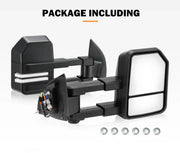San Hima Gen 2 Extendable Towing Mirrors for Ford Ranger | Wildtrak
