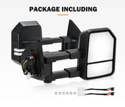 San Hima Gen 2 Extendable Towing Mirrors for Holden Colorado and Isuzu