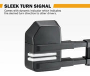 San Hima Gen2 Extendable Towing Mirrors for Isuzu and Mazda