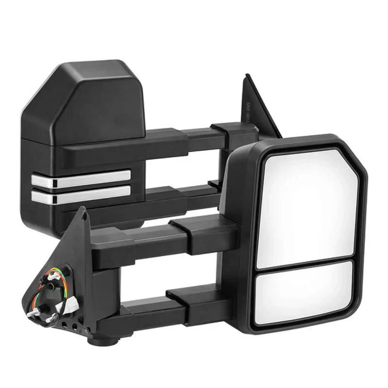 San Hima Gen 2 Extendable Towing Mirrors for Nissan Patrol GU Y61 (1997-2016)