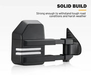 San Hima Gen 2 Extendable Towing Mirrors for Toyota Hilux N80