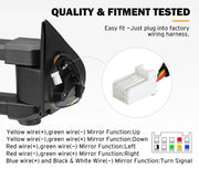 San Hima Gen 2 Extendable Towing Mirrors for Toyota Hilux N80