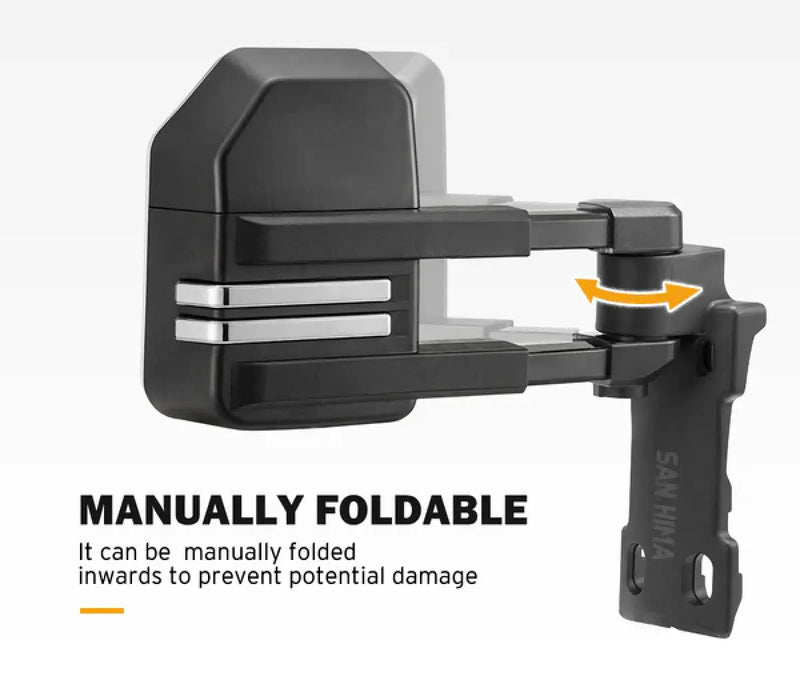San Hima Extendable Towing Mirrors Gen2 for Toyota LandCruiser | 1984 - Current