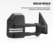 San Hima Gen 2 Extendable Towing Mirrors for Toyota Landcruiser 200 (2007-2021)