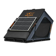 San Hima Kalbarri Gen 2 Hardshell Roof Top Tent with Ladder + Solar Panel - 130W Solar Panel | Black
